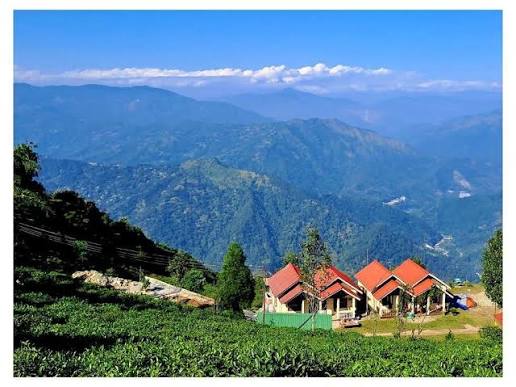 The Orange Village Nestled in the Lap of the Himalayas